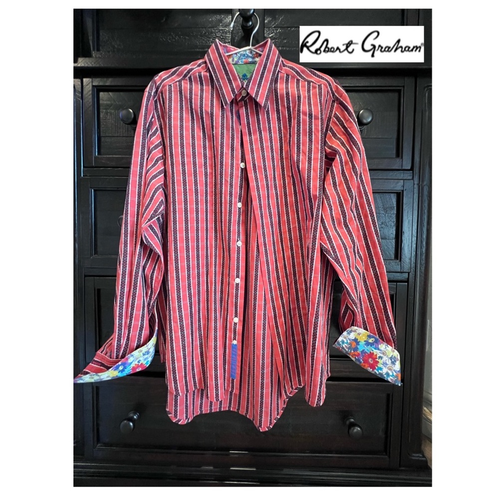 Men’s Robert Graham collared button-down shirt